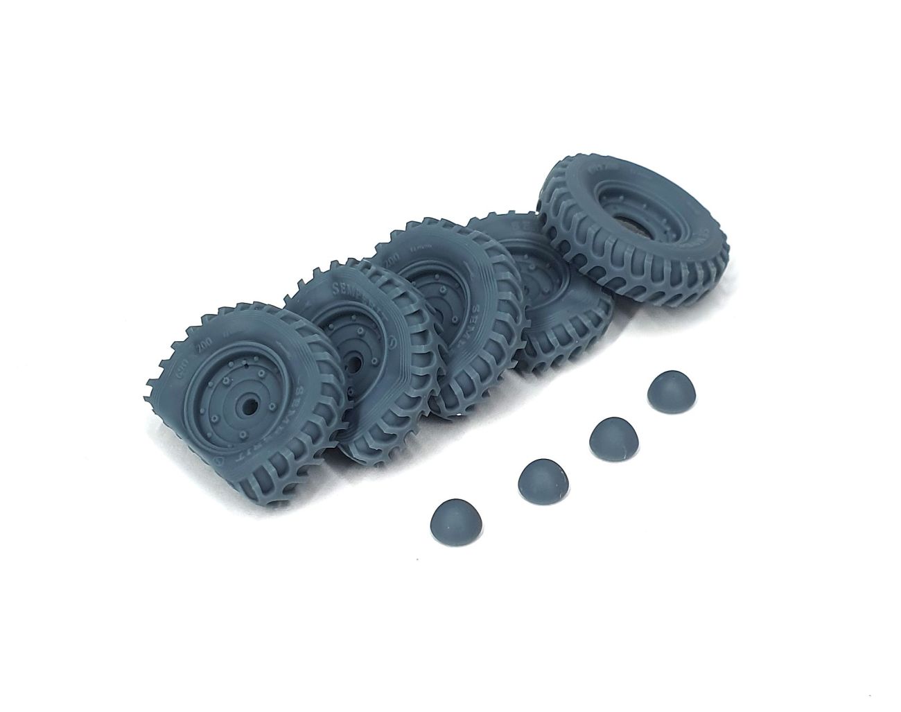 1:35 VW typ 82E Käfer road wheels flat tires type 4