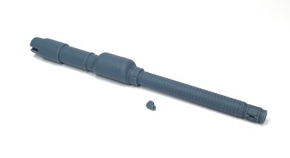1:35 Gun barrel Rh-120 120 mm Leopard 2A5 L/44 - textured