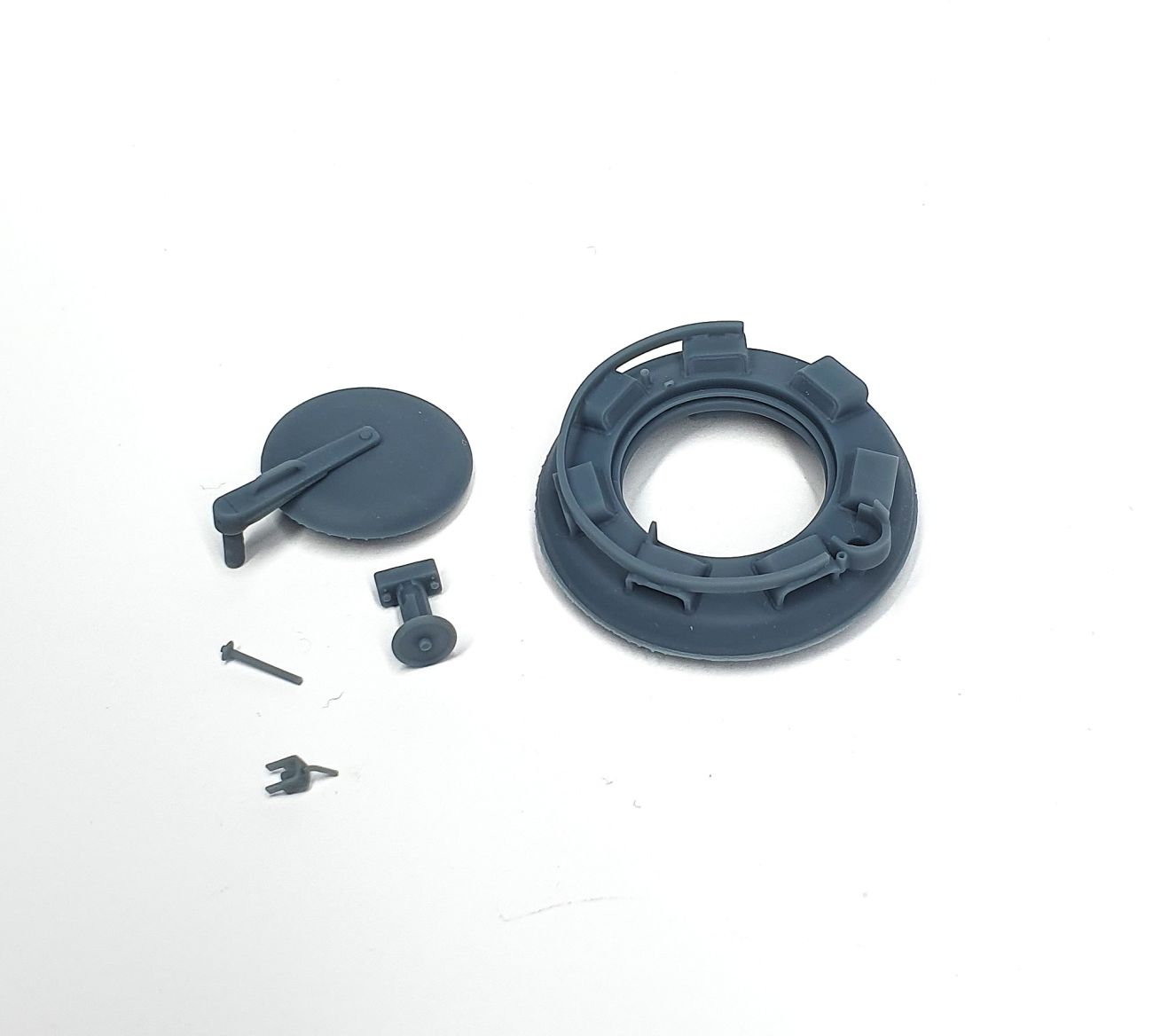 1:35 Cupola for Tiger II welded w/o drain slits