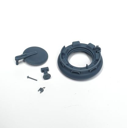 1:35 Cupola for Tiger II bolted with drain slits