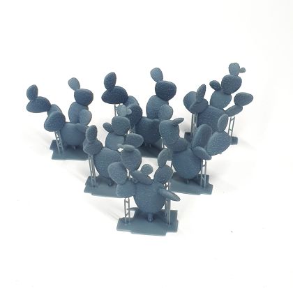 1:35 Cactus medium size set (flat shape / 6 pcs)