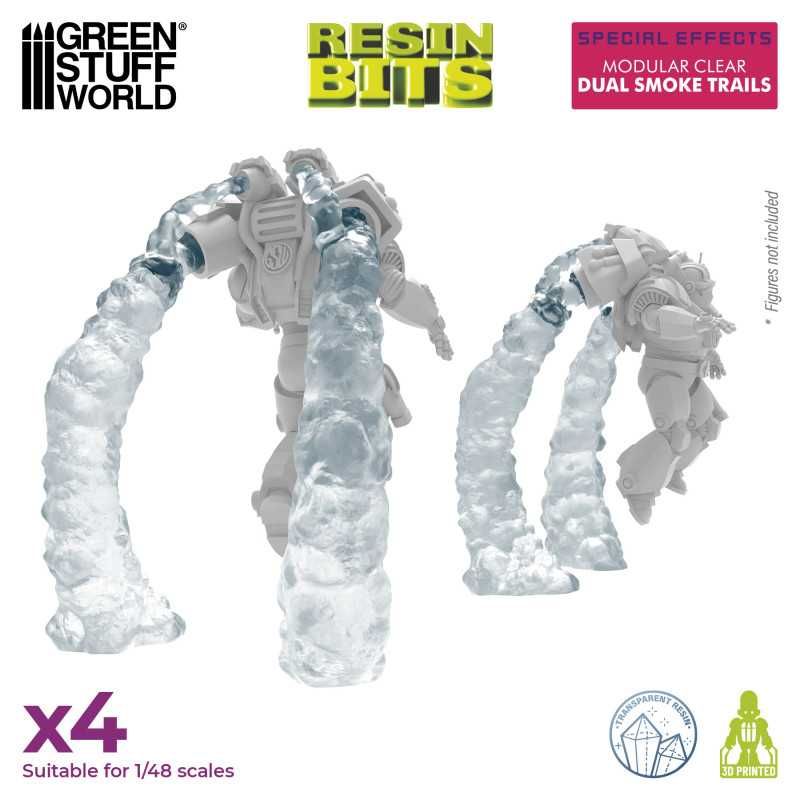 1:48 Modular Clear Dual Smoke Trails for Jump Packs