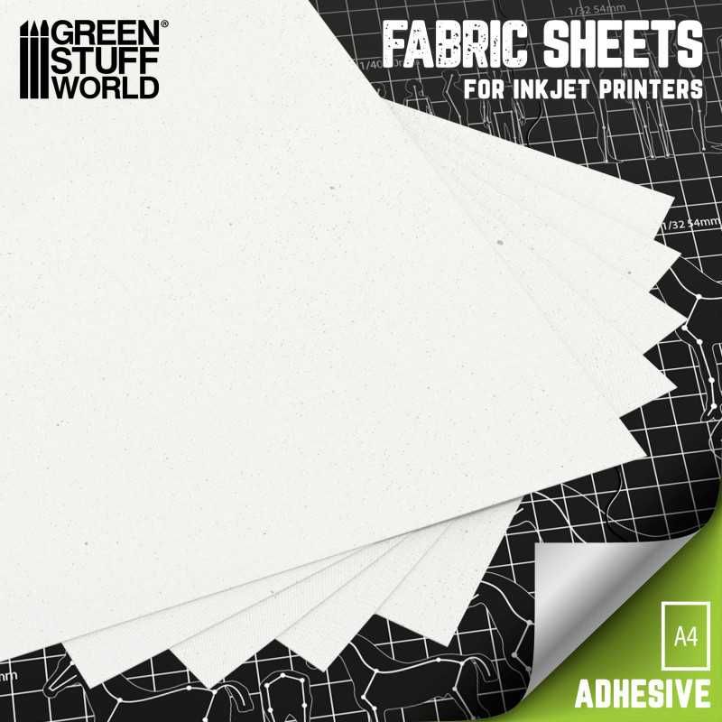 Inkjet Canvas Adhesive Fabric Sheet
