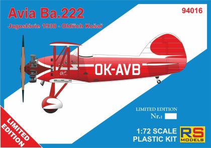 1:72 Avia Ba.222 1 decal v. for Czechoslovakia RP+PE