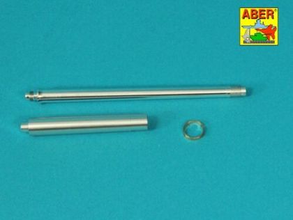 1:16 Barrel for German 75 mm PaK 40 gun without muzzle brake