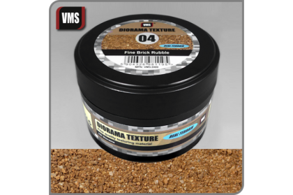 Diorama Texture No. 4 Fine Brick Rubble