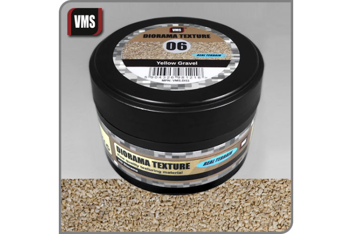 Diorama Texture No. 6 Yellow Gravel