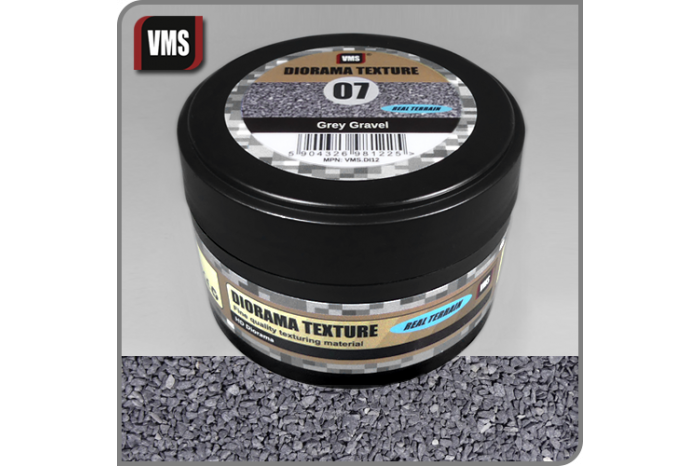 Diorama Texture No. 7 Grey Gravel