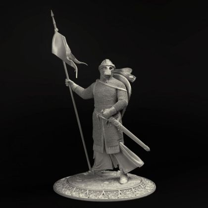 75 mm Crusader knight, First Crusade 1096