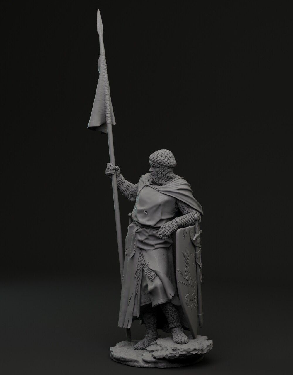 75mm Prince Leopold V Babenberg, Acre 1191