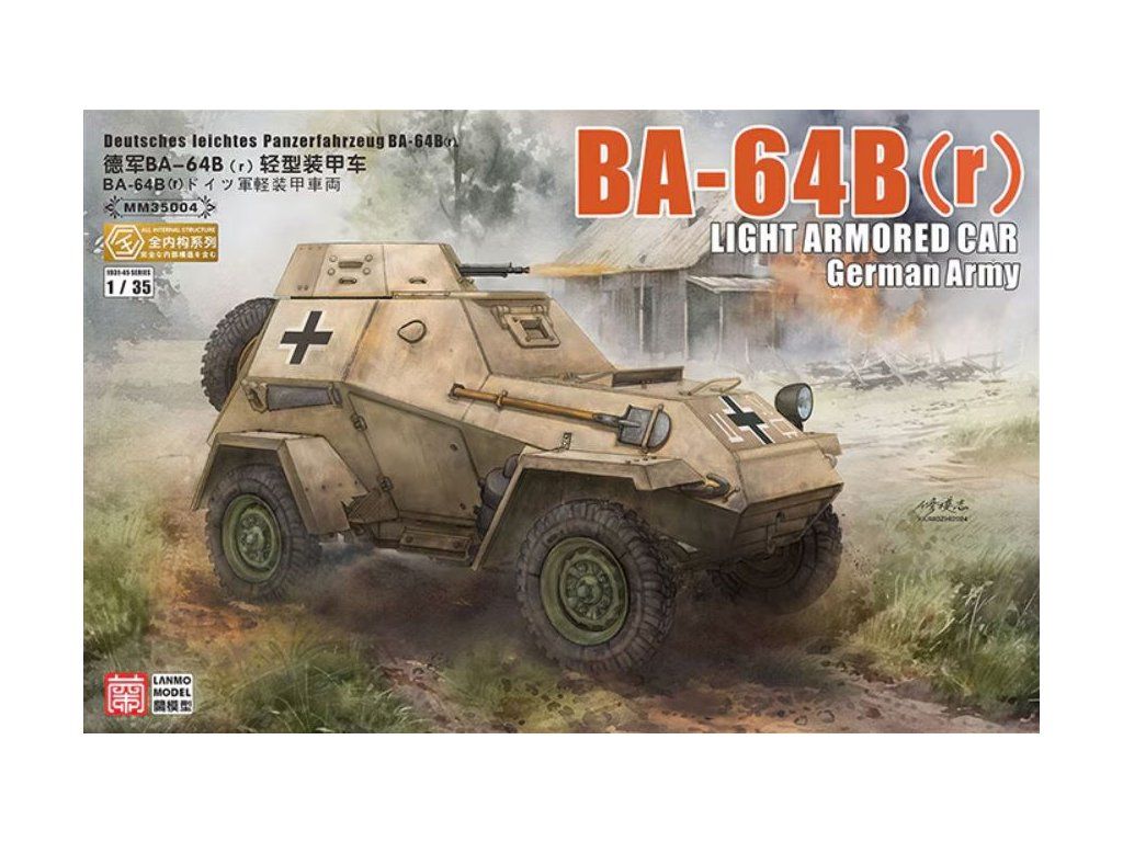 1:35 BA-64B(r) Light Armoured Car German Army