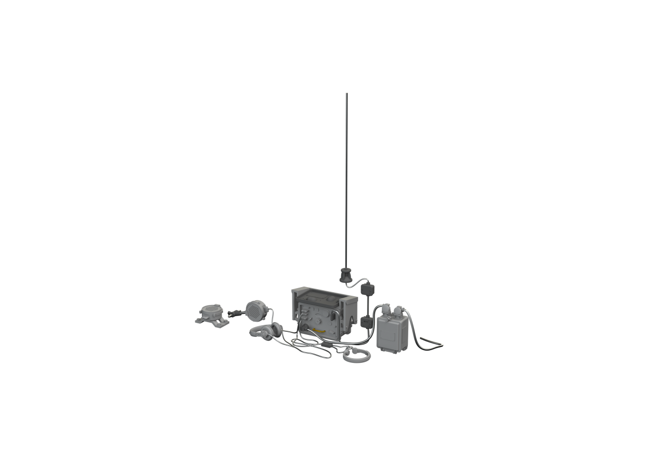 1:35 Sd.Kfz. 250/1 Sd.Kfz. 250/3 radio equipment PRINT