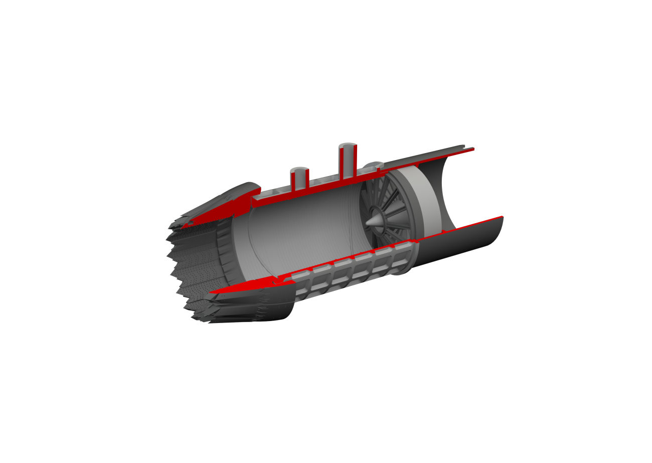 1:48 F-35B exhaust nozzle PRINT 