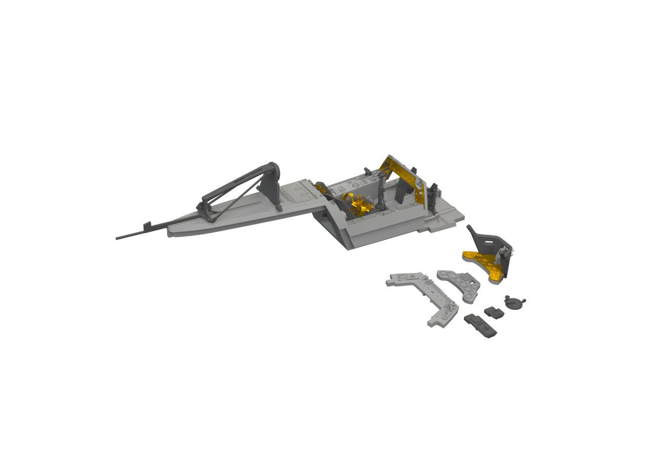 1:48 Fw-190A-6 cockpit PRINT