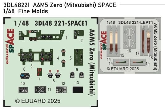 1:48 A6M5 Zero (Mitsubishi) SPACE