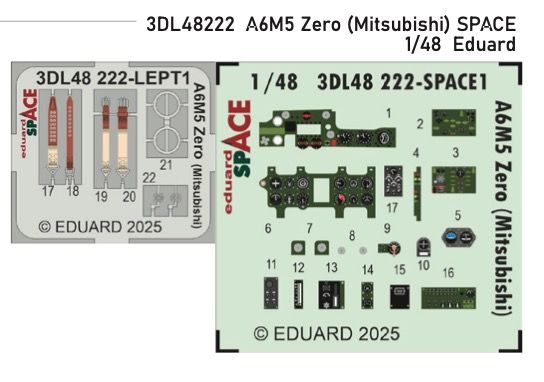 1:48 A6M5 Zero (Mitsubishi) SPACE