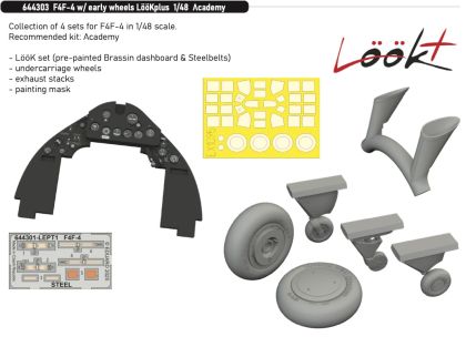 1:48 F4F-4 w/ early wheels LooKplus 