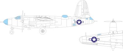 1:48 B-26G Marauder US national insignia
