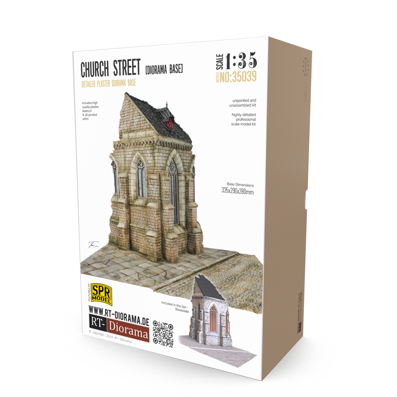 1:35 Church Street [Diorama Base]