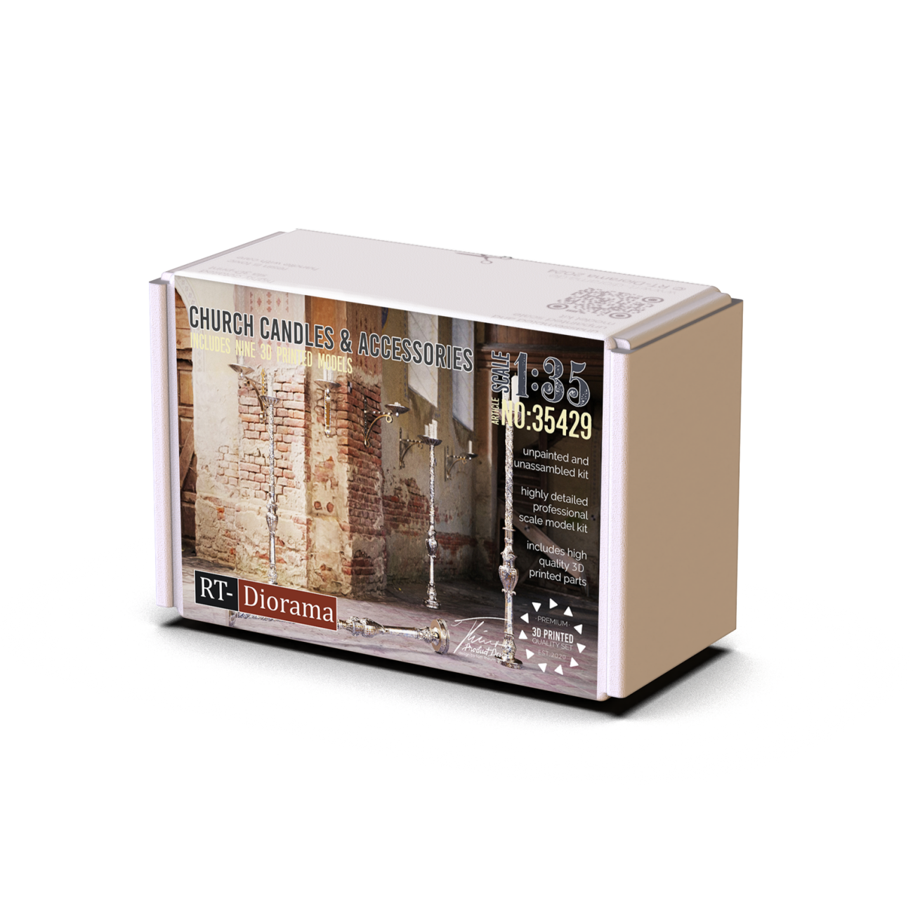 1:35 Church Candles & Accessories