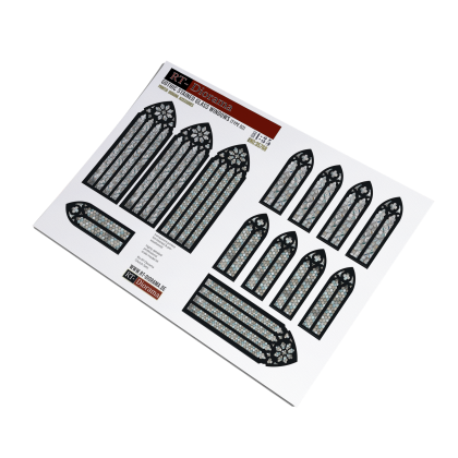 1:35 Gothic stained glass windows (Typ2)