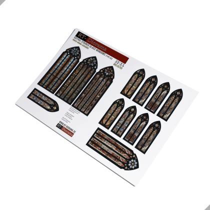 1:35 Gothic stained glass windows (Typ3)