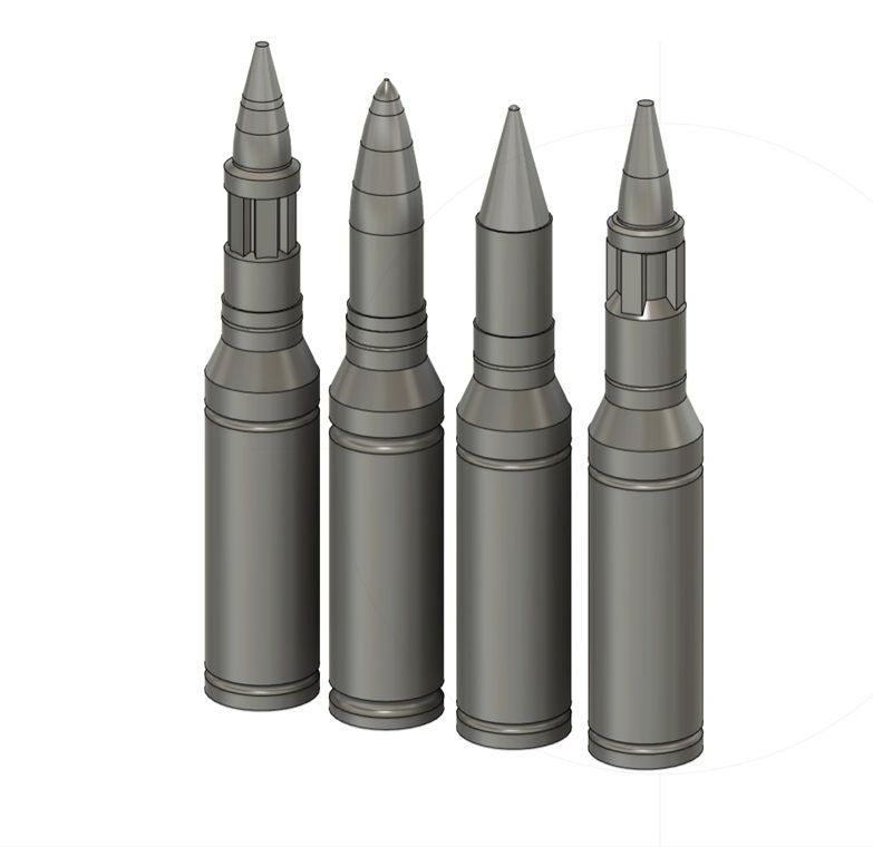 1:35 M2 bradley náboje (25mm) 32ks