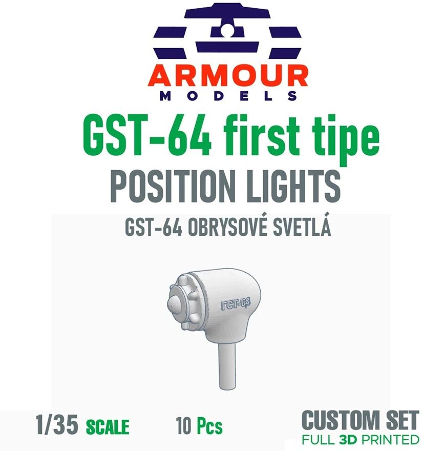 1:35 GST-64 obrysové svetlá typ-1