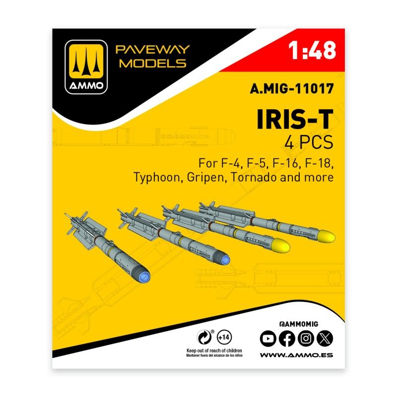 1:48 IRIS-T (4 pcs)