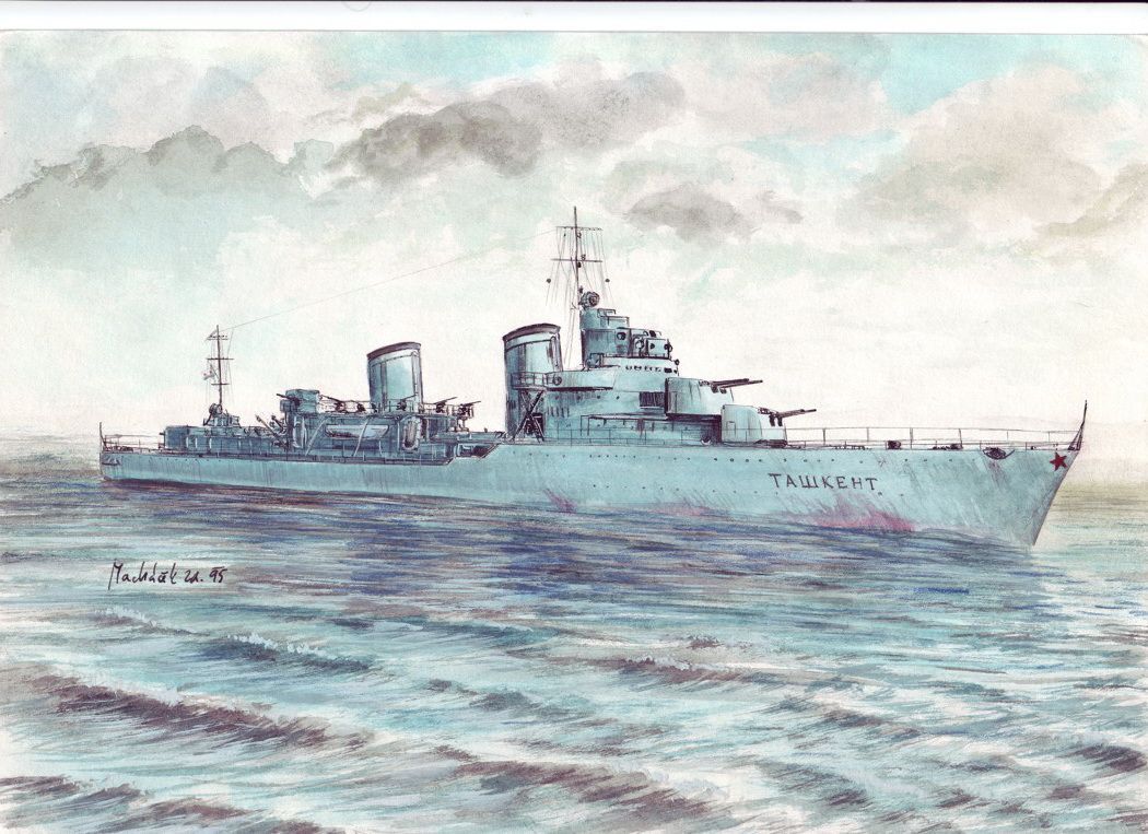 1:700 Destroyer Taschkent 1941