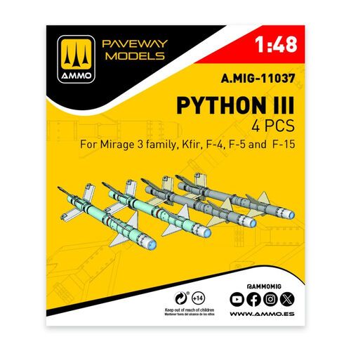 1:48 Python III (4 pcs)