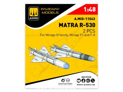 1:48 Matra R-530 (2 pcs)