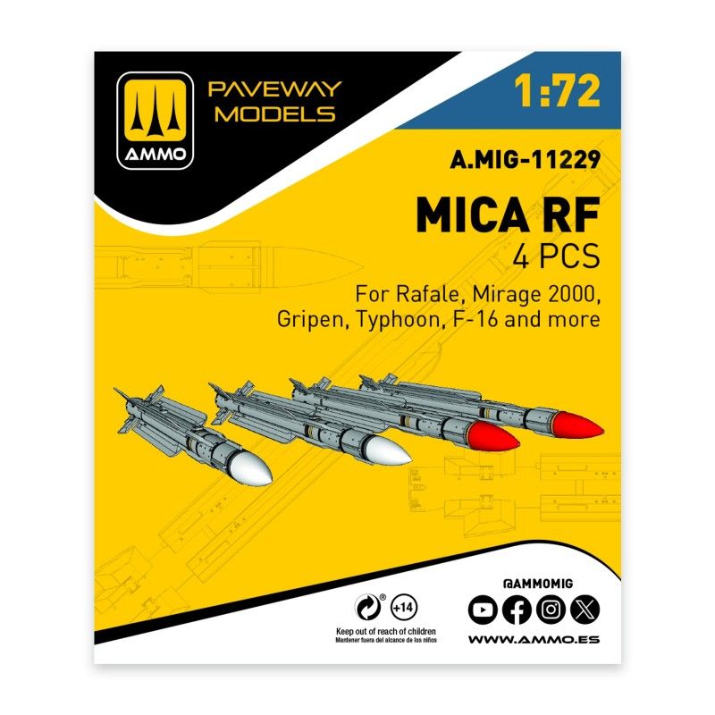 1:72 MICA RF (4 pcs)