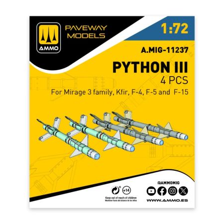 1:72 Python III (4 pcs)