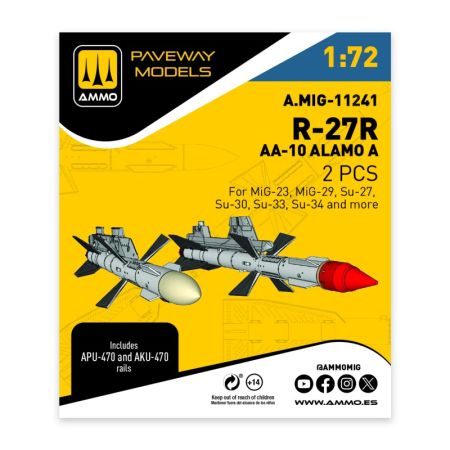 1:72 R-27R - AA-10 Alamo A (2 pcs)