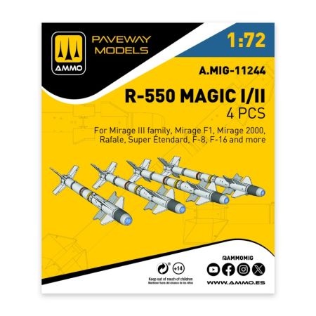 1:72 R-550 Magic I/II (4 pcs)