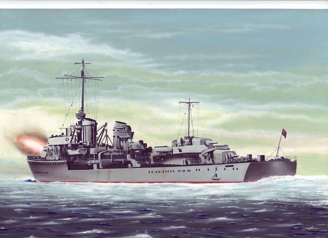 1:700 Destroyer Z - 17 Dieter von Roeder Germany 1940