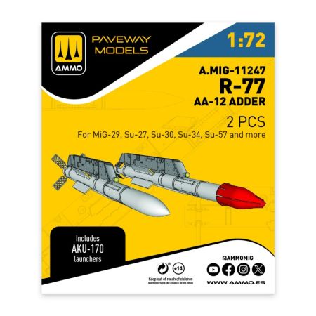 1:72 R-77 - AA-12 Adder (2 pcs)