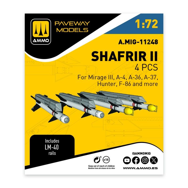 1:72 Shafrir II (4 pcs)