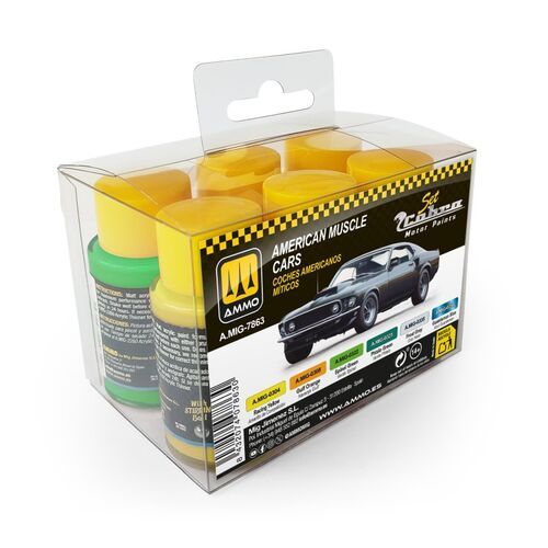 Cobra Motor American Muscle Cars Set