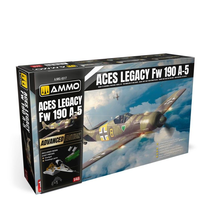 1:48 Aces Legacy Focke Wulf 190 A-5 Advance Edition