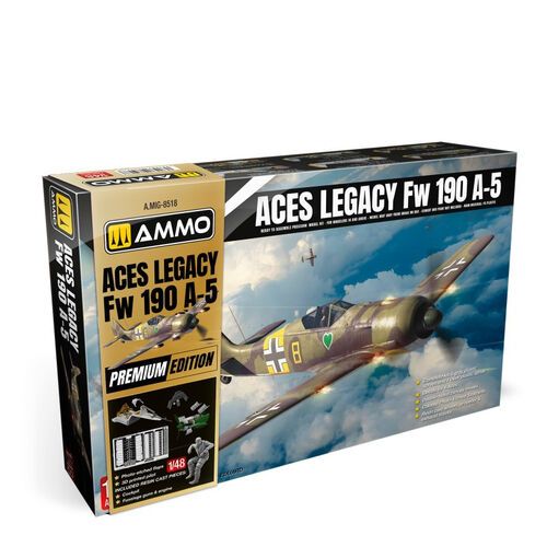 1:48 Aces Legacy Focke Wulf 190 A-5 Premium Edition