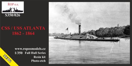 1:350 CSS/USS Atlanta 1862-1864
