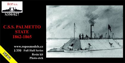 1:350 C.S.S. Palmetto state 1862-1865