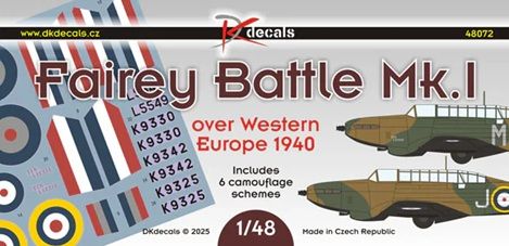 1:48 Fairey Battle Mk.I over Western Europe 1940