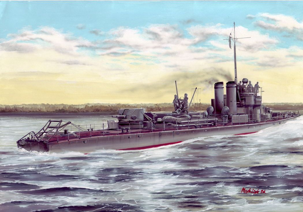 1:700 Monitor Bechelaren Germany 1940