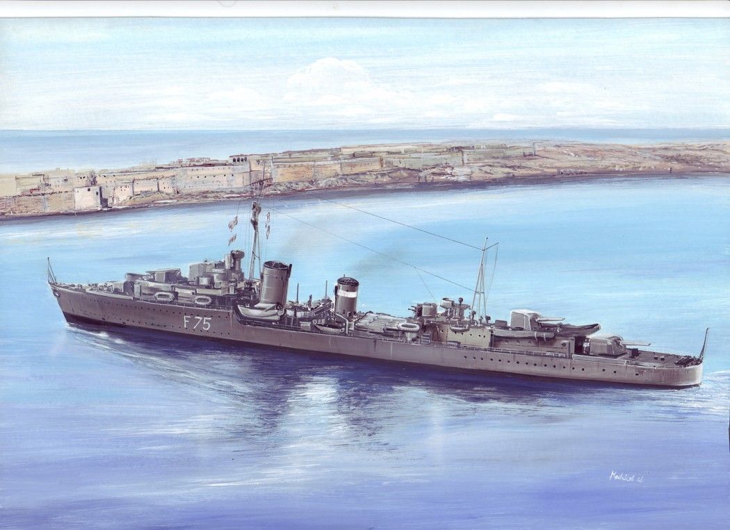 1:700 Destroyer HMS Eskimo 1940