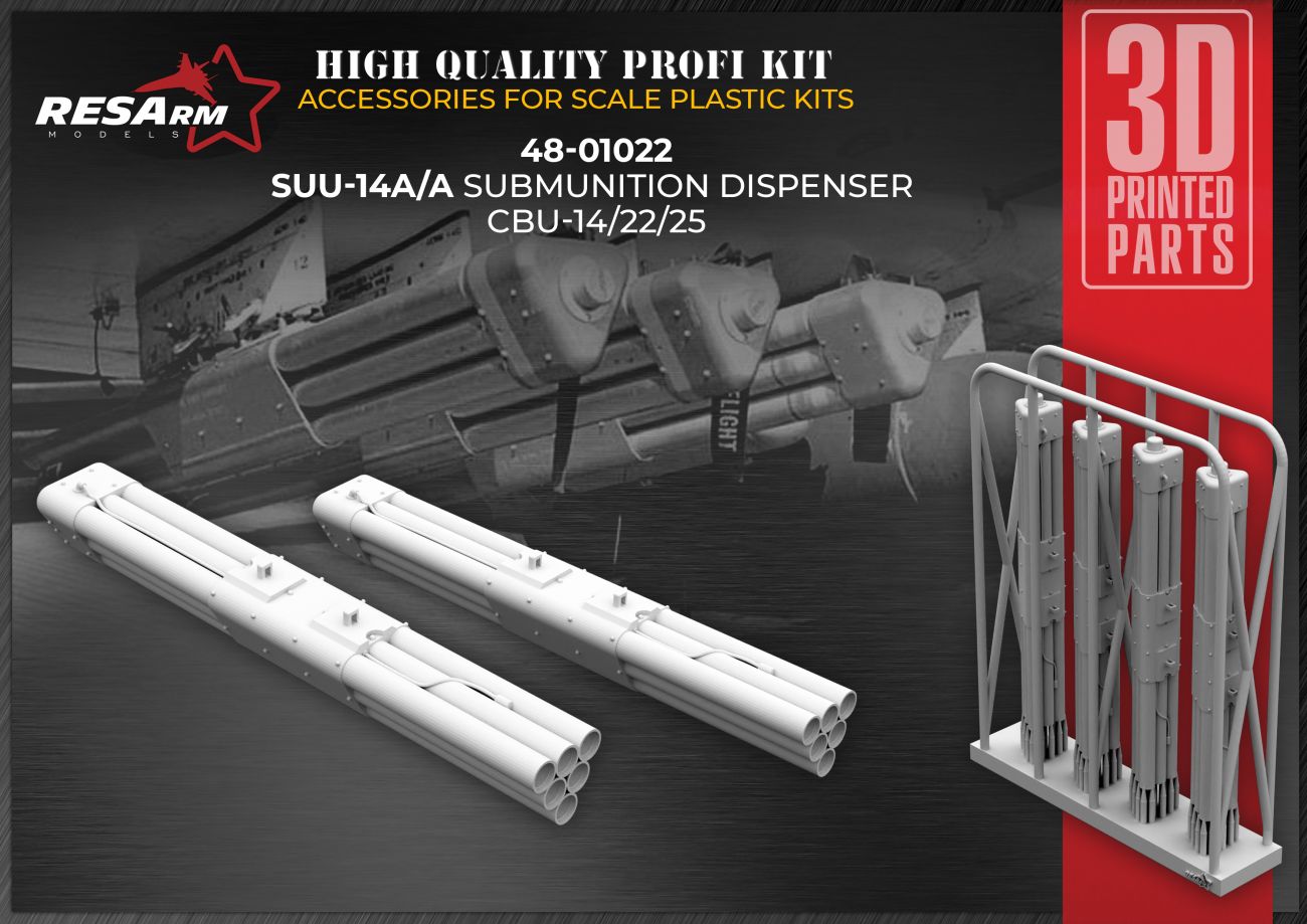 1:48 SUU-14A/A submunition dispenser