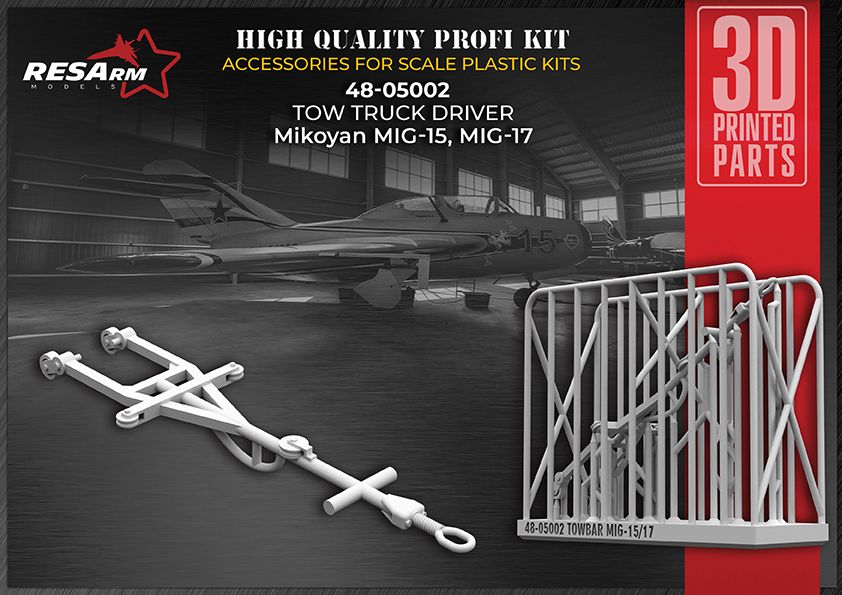 1:48 AIRFIELD TOWBAR MiG15/17