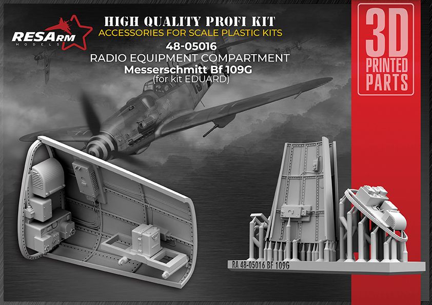 1:48 Messerschmitt Bf 109G Radio equipment compartment